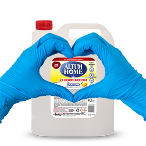 Altum Home Chloro Action καθαριστικά με χλώριο συσκευασίες 4 Lt